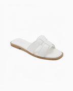 Sandales plates pour femmes avec bride entrecroisée - Chaussures - JOIA PARIS
