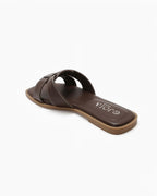 Sandales plates pour femmes avec bride entrecroisée - Chaussures - JOIA PARIS