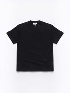 BROCK FIVE EVER black premium cotton short sleeve t-shirt with a classic round neck and minimalist design