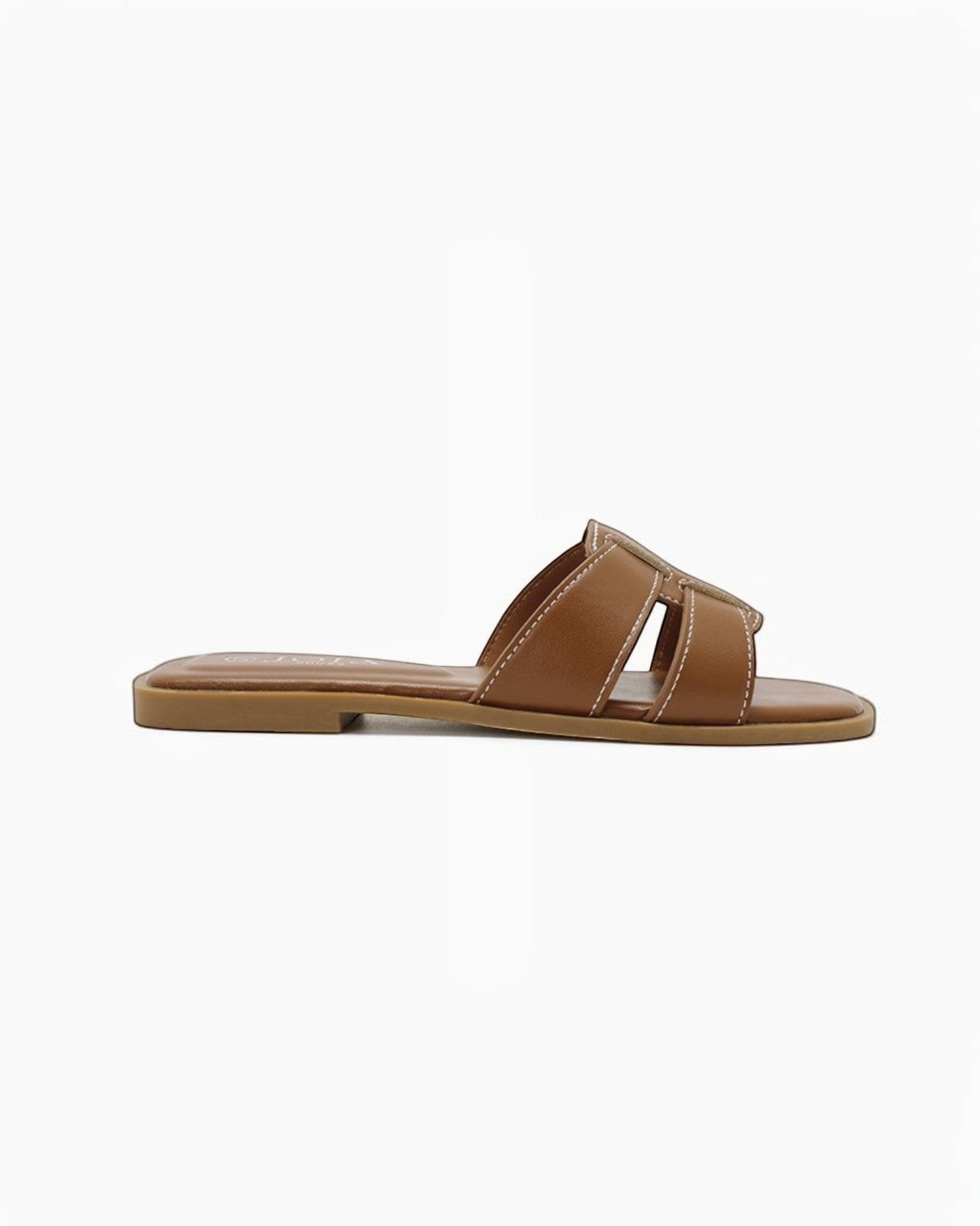 Sandales plates pour femmes avec bride entrecroisée - Chaussures - JOIA PARIS