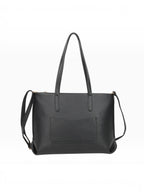 BROCK MIA LAROUGE black university shoulder bag with adjustable strap and multiple compartments