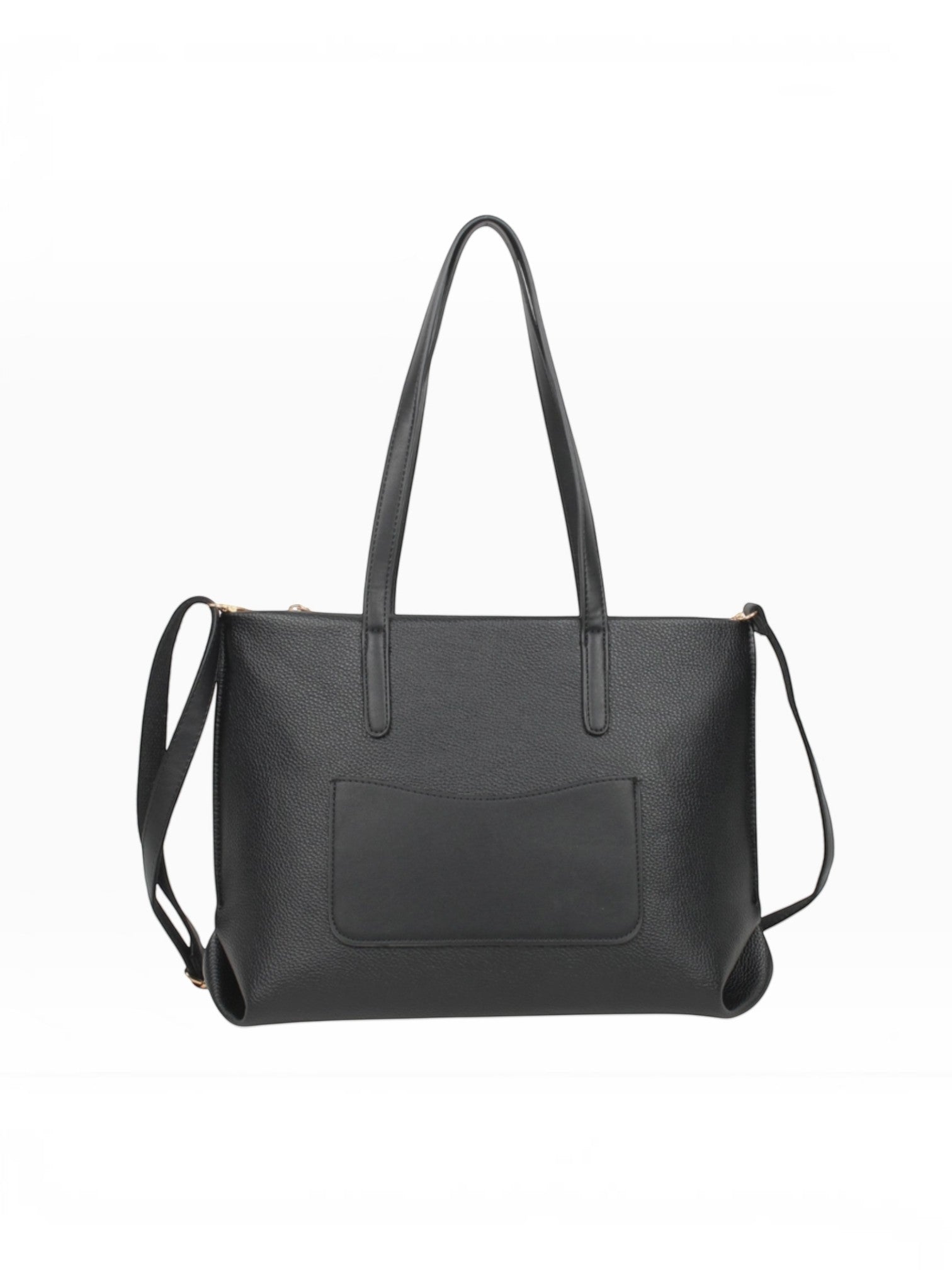 BROCK MIA LAROUGE black university shoulder bag with adjustable strap and multiple compartments
