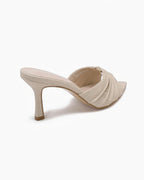 Sandales à talon haut pour femme avec bride torsadée - Chaussures - JOIA PARIS