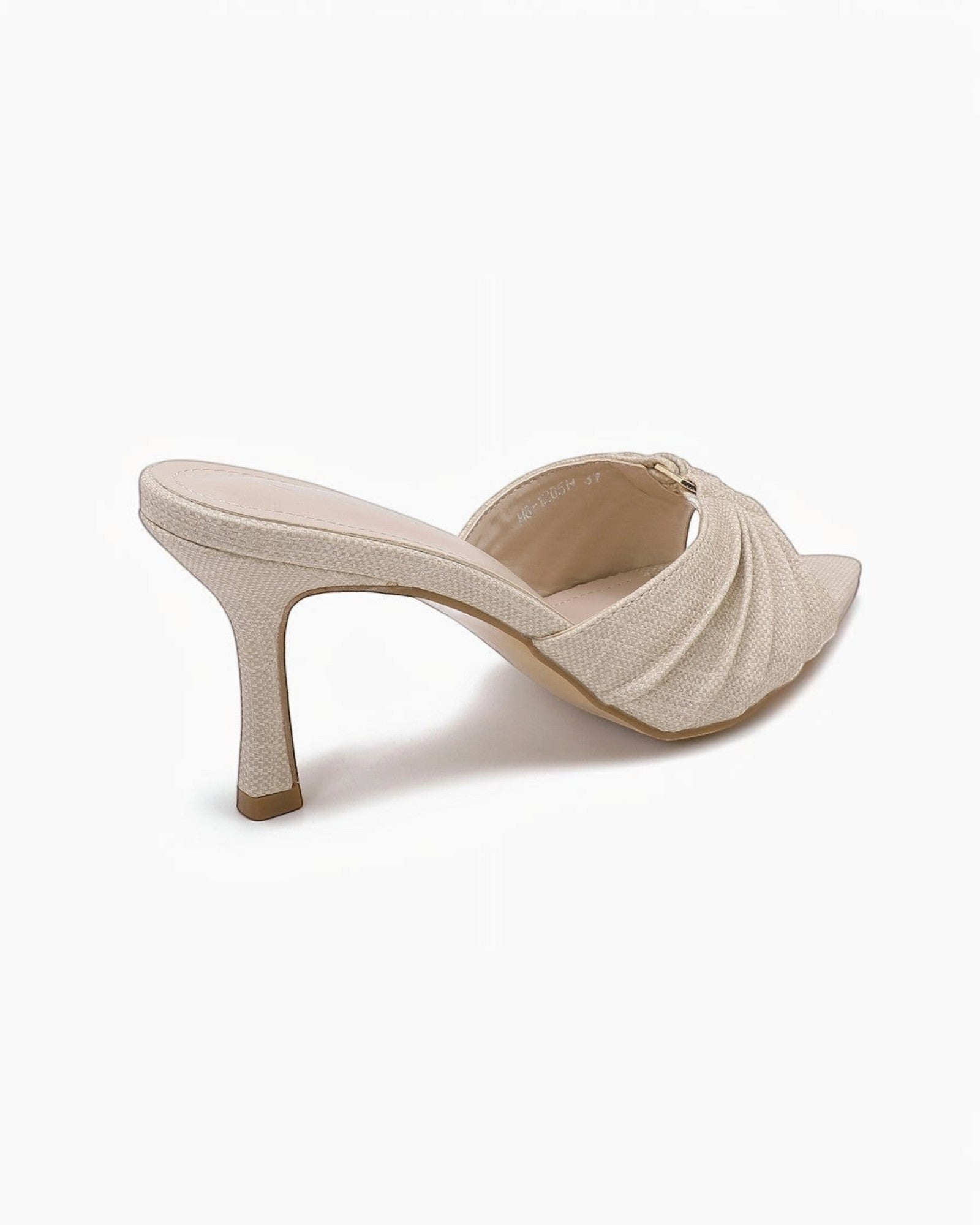 Sandales à talon haut pour femme avec bride torsadée - Chaussures - JOIA PARIS