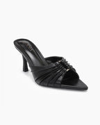Sandales à talon haut pour femme avec bride torsadée - Chaussures - JOIA PARIS