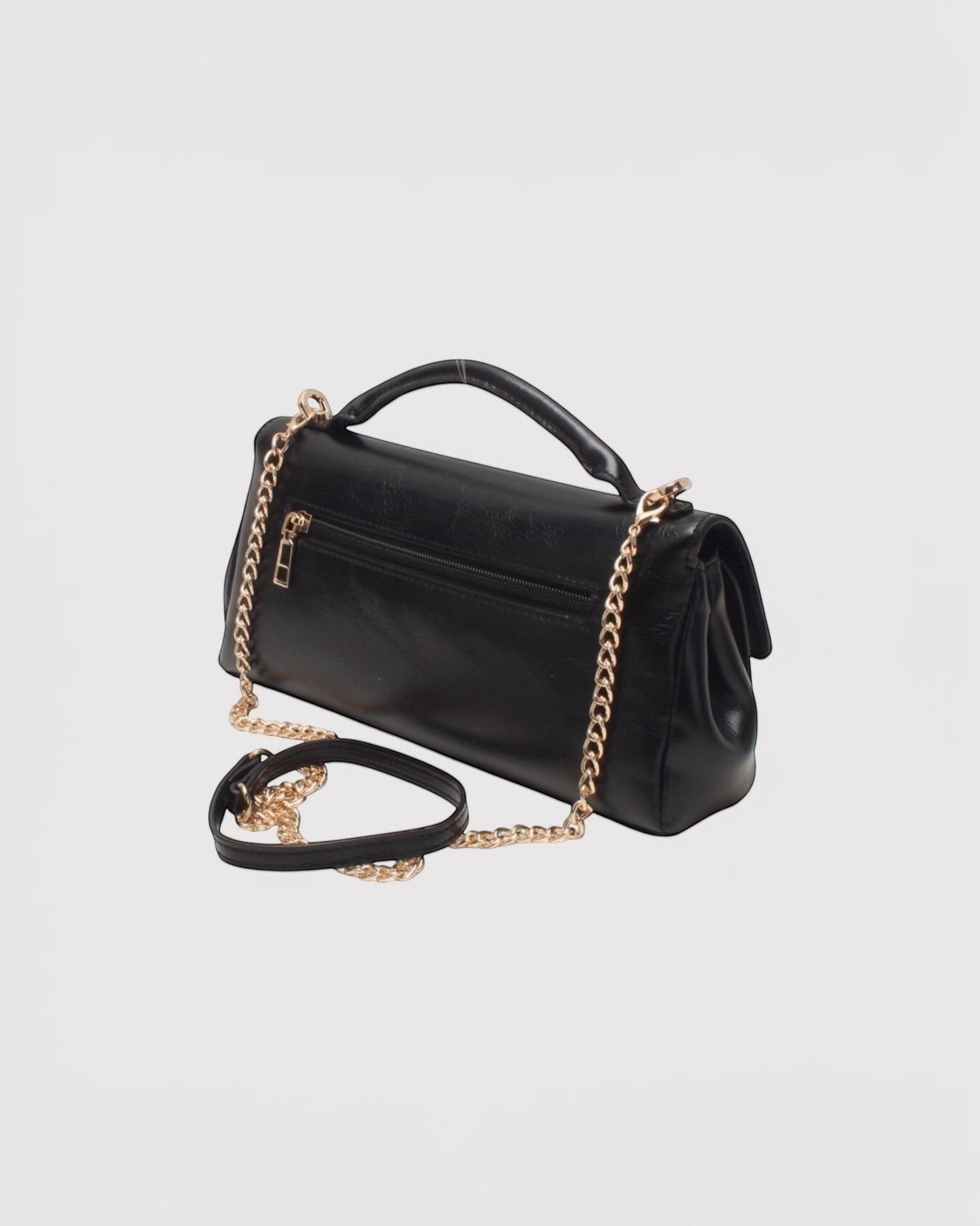 Sac Baguette Bandoulière & Poignet Fermoir Tourniquet BESTINI - Sacs - BESTINI