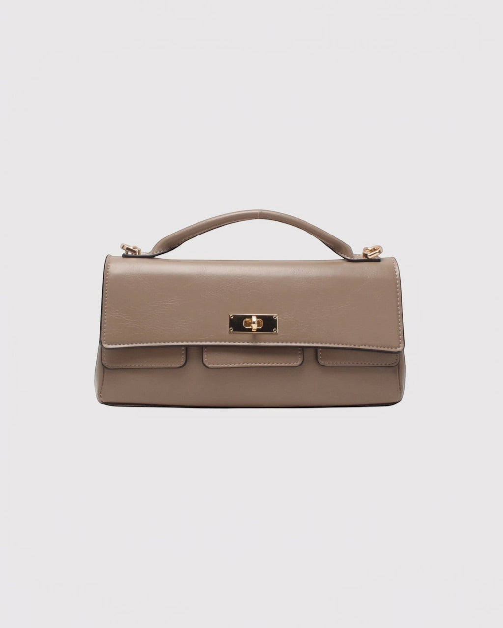 Sac Baguette Bandoulière & Poignet Fermoir Tourniquet BESTINI - Sacs - BESTINI