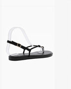 Sandale plate brides fines bijou central JOIA - Chaussures Femme - JOIA