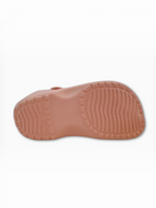 BROCK SUNSEA pink EVA clog showing the textured non-slip rubber sole for summer comfort.