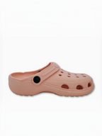 BROCK SUNSEA light pink EVA clogs with perforated design and non-slip sole for breathable summer comfort