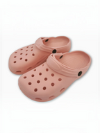 BROCK SUNSEA light pink EVA clogs with perforated design and non-slip soles for breathable summer comfort