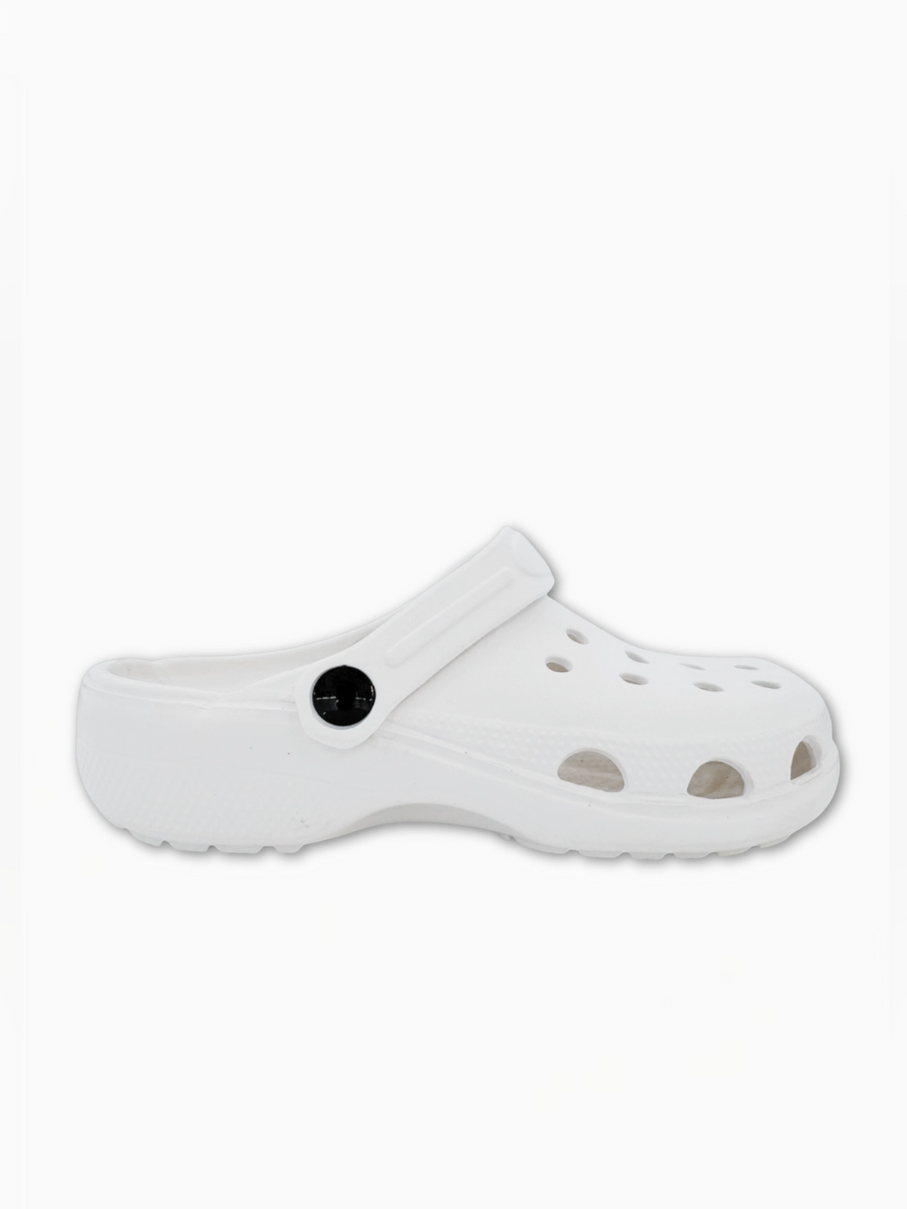 BROCK SUNSEA white EVA clogs with perforated design and non-slip sole for summer comfort