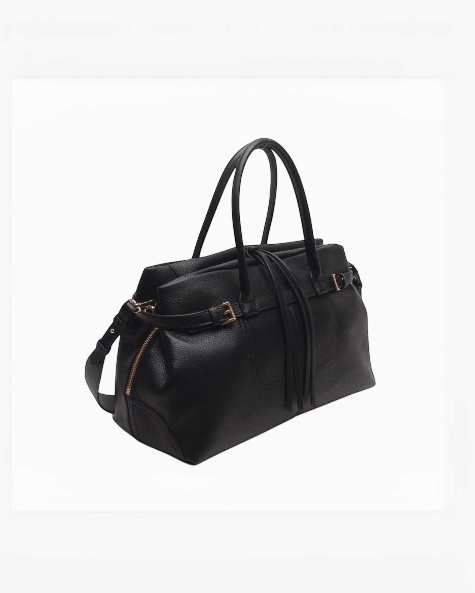 Sac Cabas Bandoulière & Anse Serrage Décoratif Zippé BESTINI - Sacs - BESTINI