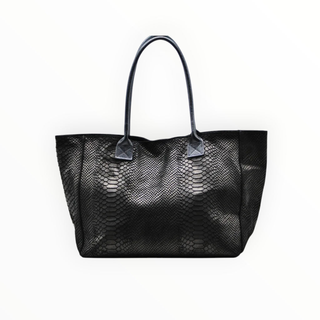 Sac à Main Cuir Véritable Imprimé Python Lola Zeen - Sacs - ZEEN