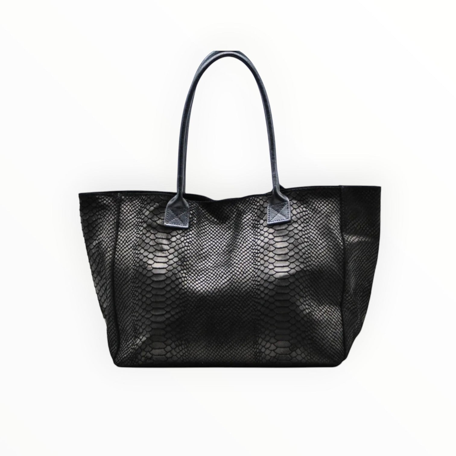 Sac à Main Cuir Véritable Imprimé Python Lola Zeen - Sacs - ZEEN