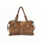 Sac Cuir Suédé à Lacets Large LOUISA LEE