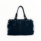 Sac Cuir Suédé à Lacets Large LOUISA LEE