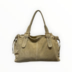Sac Cuir Suédé à Lacets Large LOUISA LEE