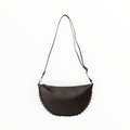Sac Banane Cuir Grainé Clouté LOUISA LEE - Sacs - LOUISA LEE