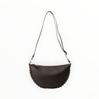 Sac Banane Cuir Grainé Clouté LOUISA LEE - Sacs - LOUISA LEE