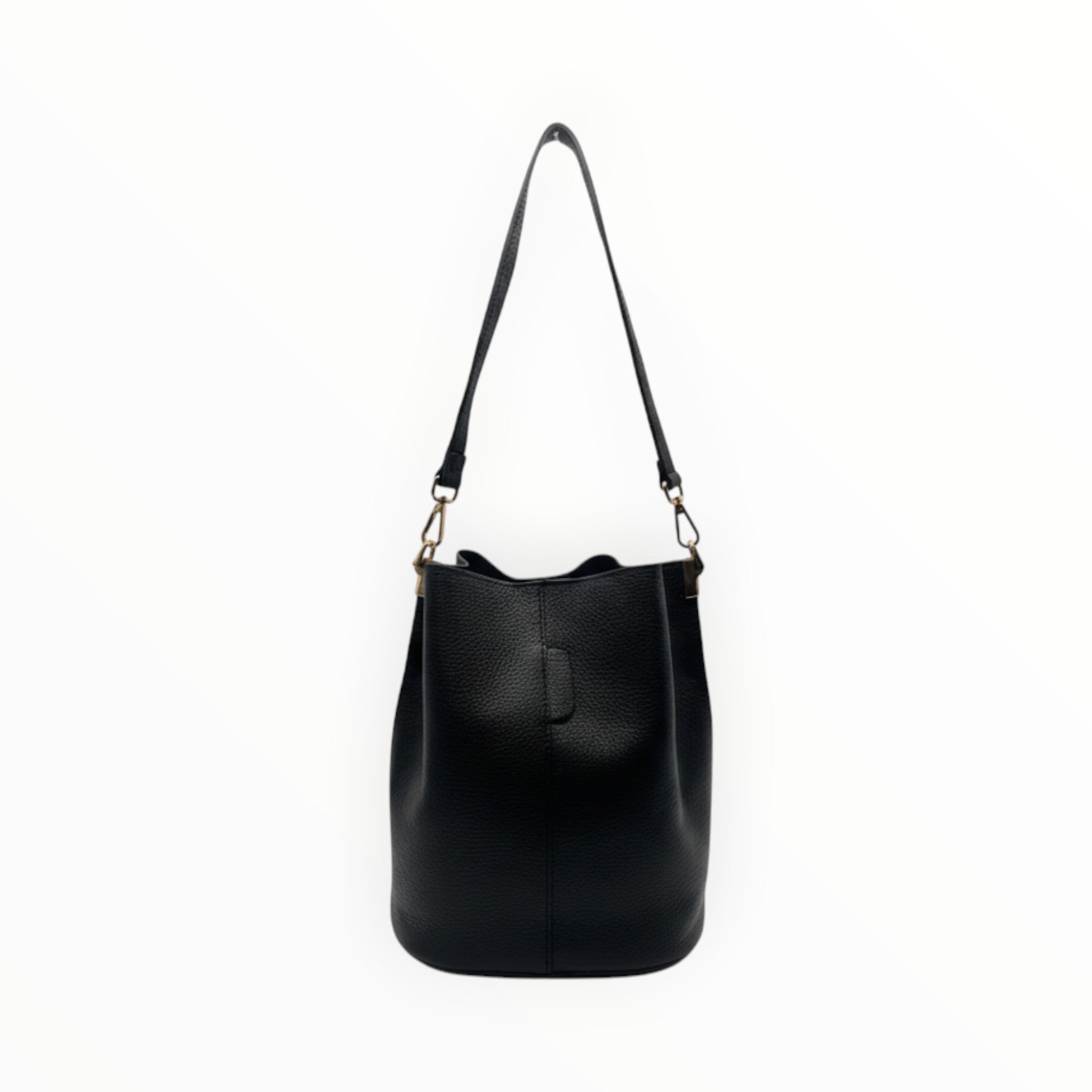 Sac Seau Cuir Grainé Elvira LOUISA LEE - Sacs - LOUISA LEE