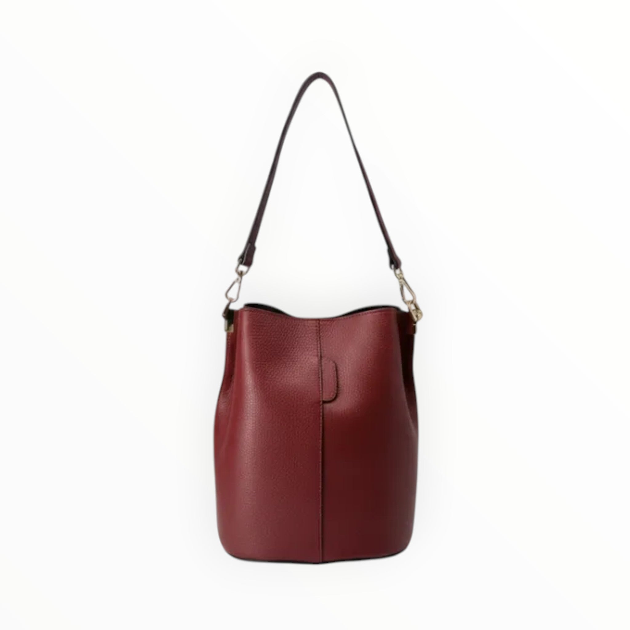 Sac Seau Cuir Grainé Elvira LOUISA LEE - Sacs - LOUISA LEE