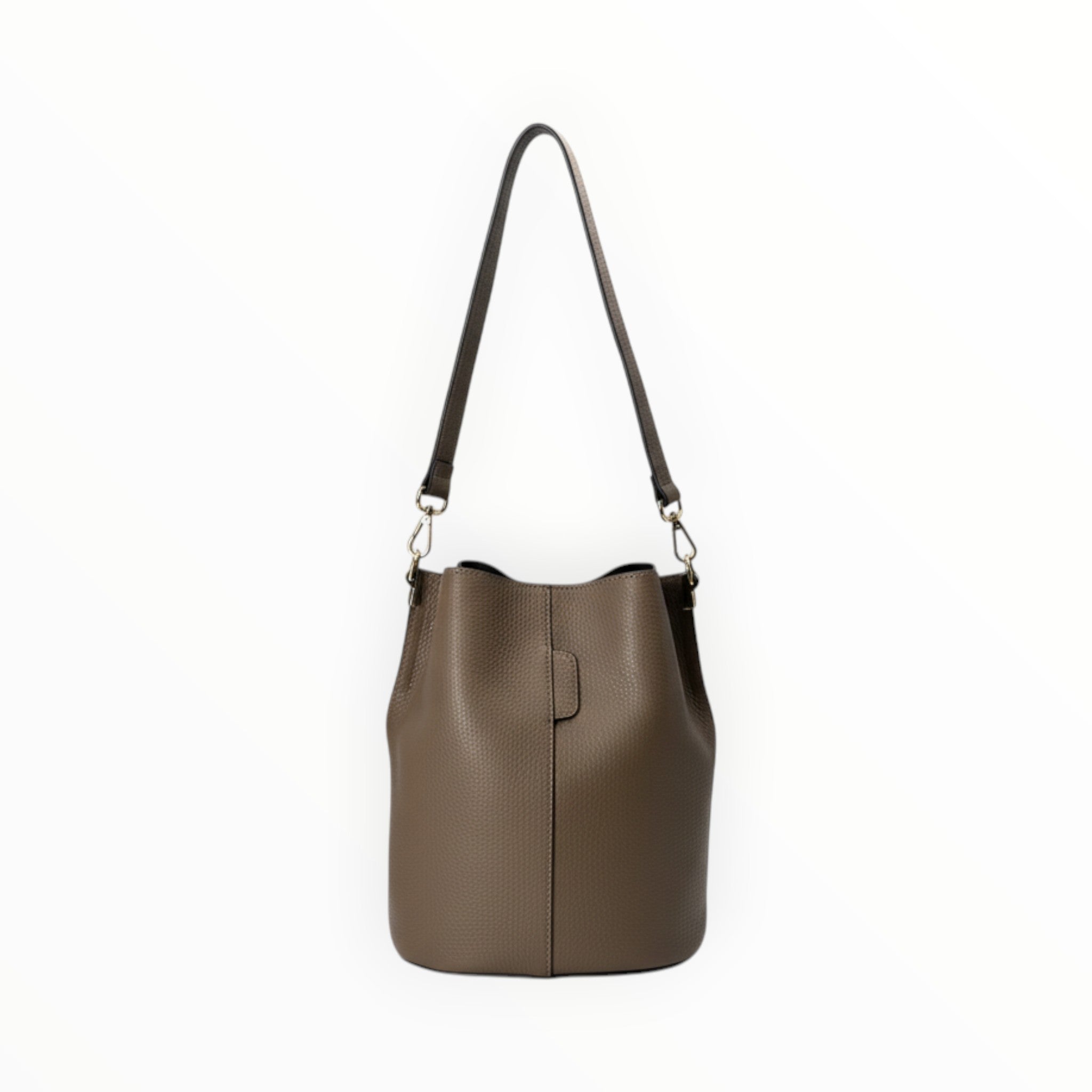 Sac Seau Cuir Grainé Elvira LOUISA LEE - Sacs - LOUISA LEE