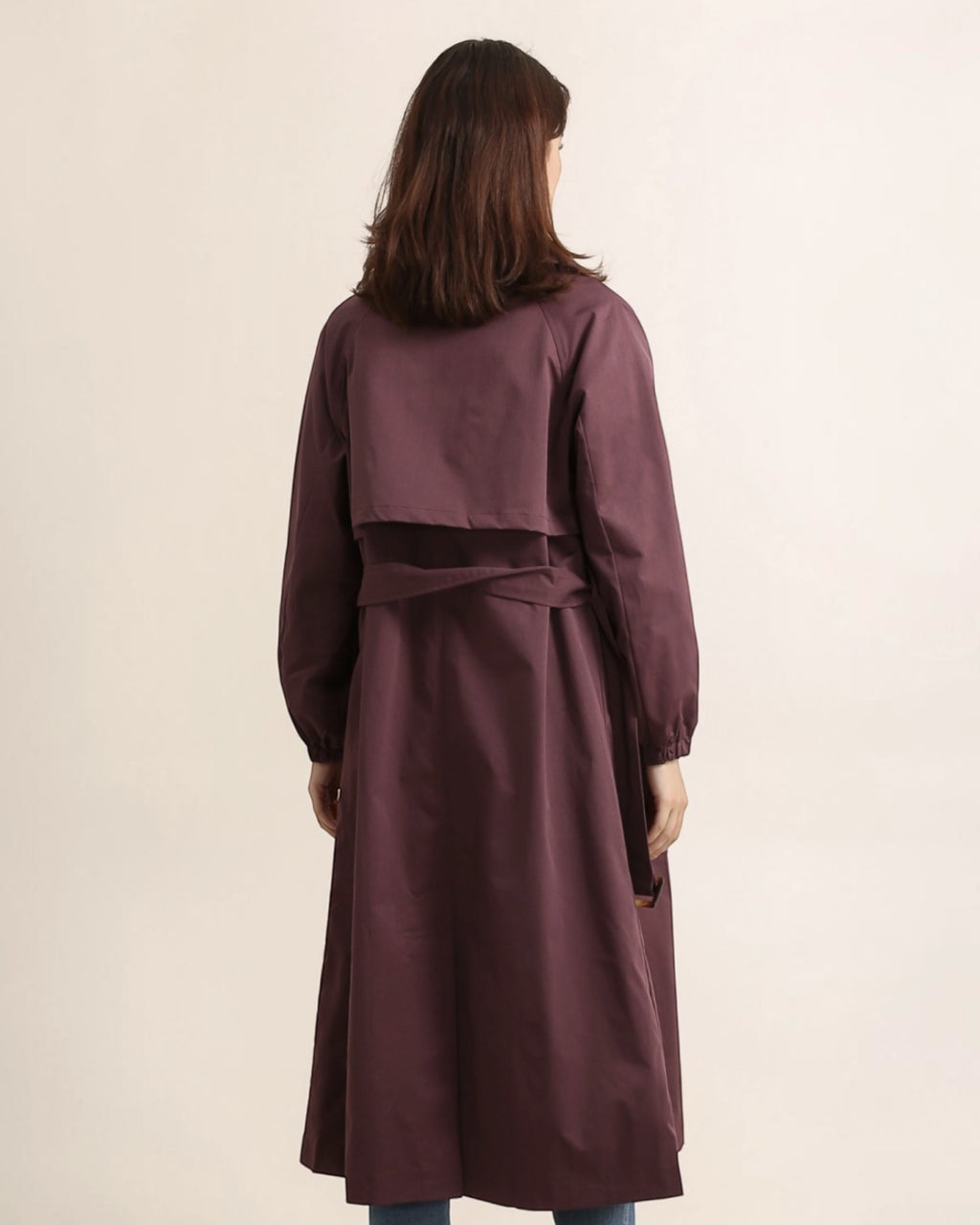 Trench long avec ceinture Attrait Paris