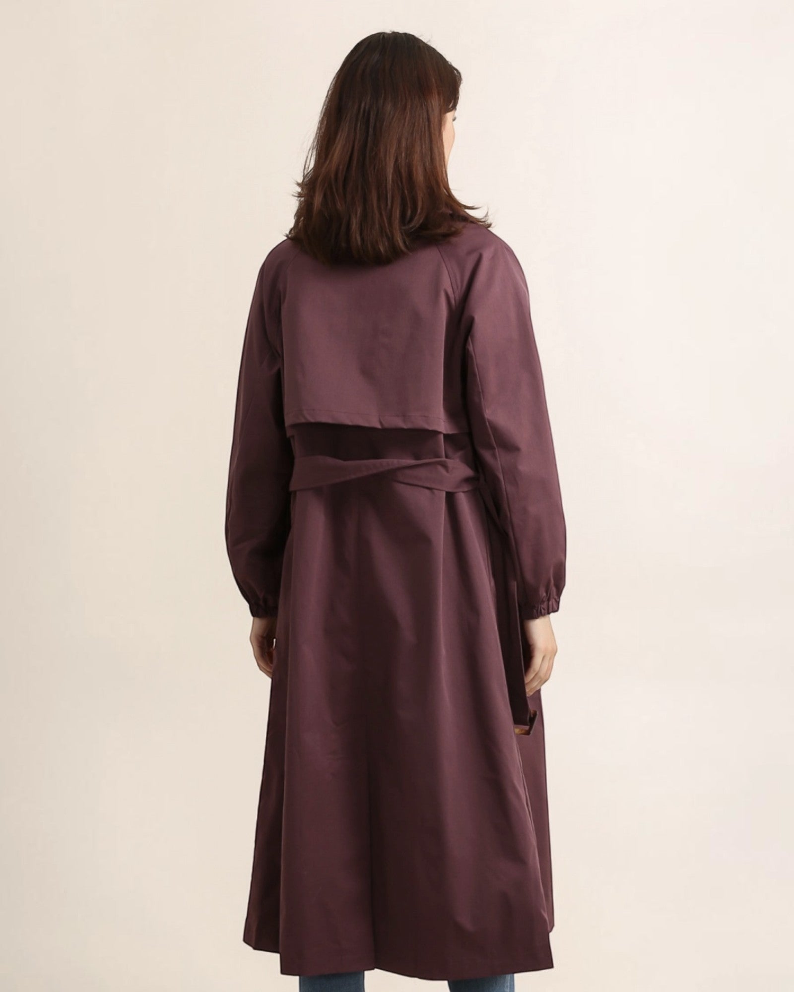 Trench long avec ceinture Attrait Paris