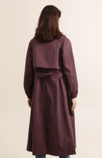 Trench long avec ceinture Attrait Paris