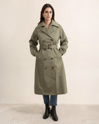 Trench long avec ceinture Attrait Paris