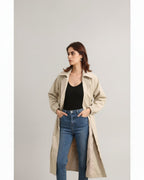 Trench long avec ceinture Attrait Paris