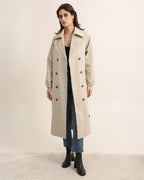 Trench long avec ceinture Attrait Paris