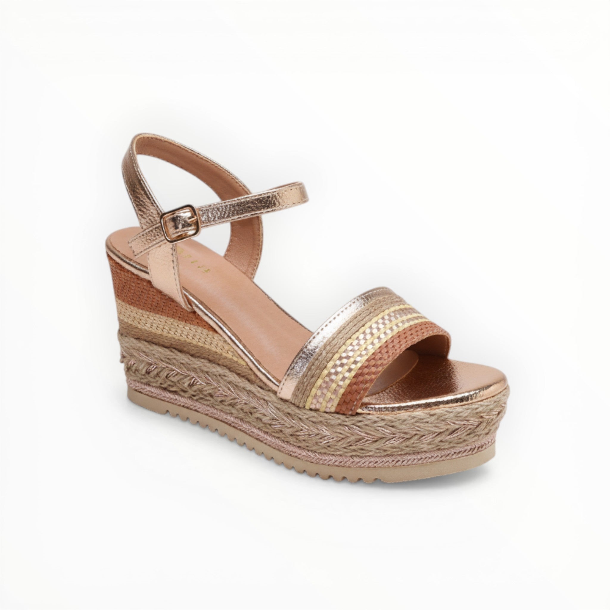 Mules Compensées Talon 8,5cm Plateforme 4cm – Joia Paris - Chaussure Femme - Joia Paris