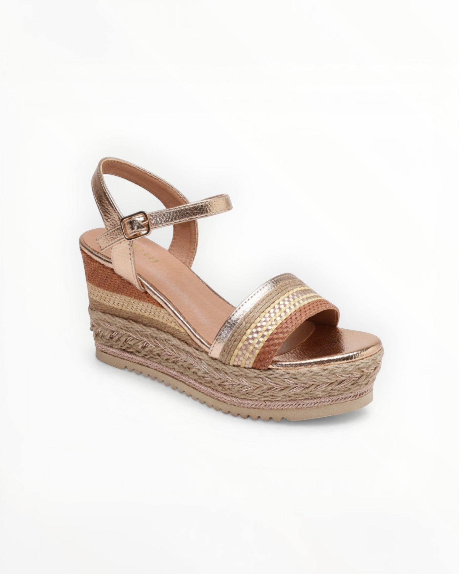 Mules Compensées Talon 8,5cm Plateforme 4cm – Joia Paris