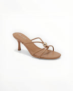 Mule Talon Fin Bride Tressée Cuir Synthétique – Joia Paris - Chaussure Femme - Joia Paris