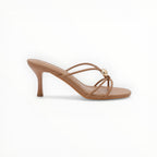 Mule Talon Fin Bride Tressée Cuir Synthétique – Joia Paris - Chaussure Femme - Joia Paris