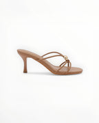 Mule Talon Fin Bride Tressée Cuir Synthétique – Joia Paris - Chaussure Femme - Joia Paris