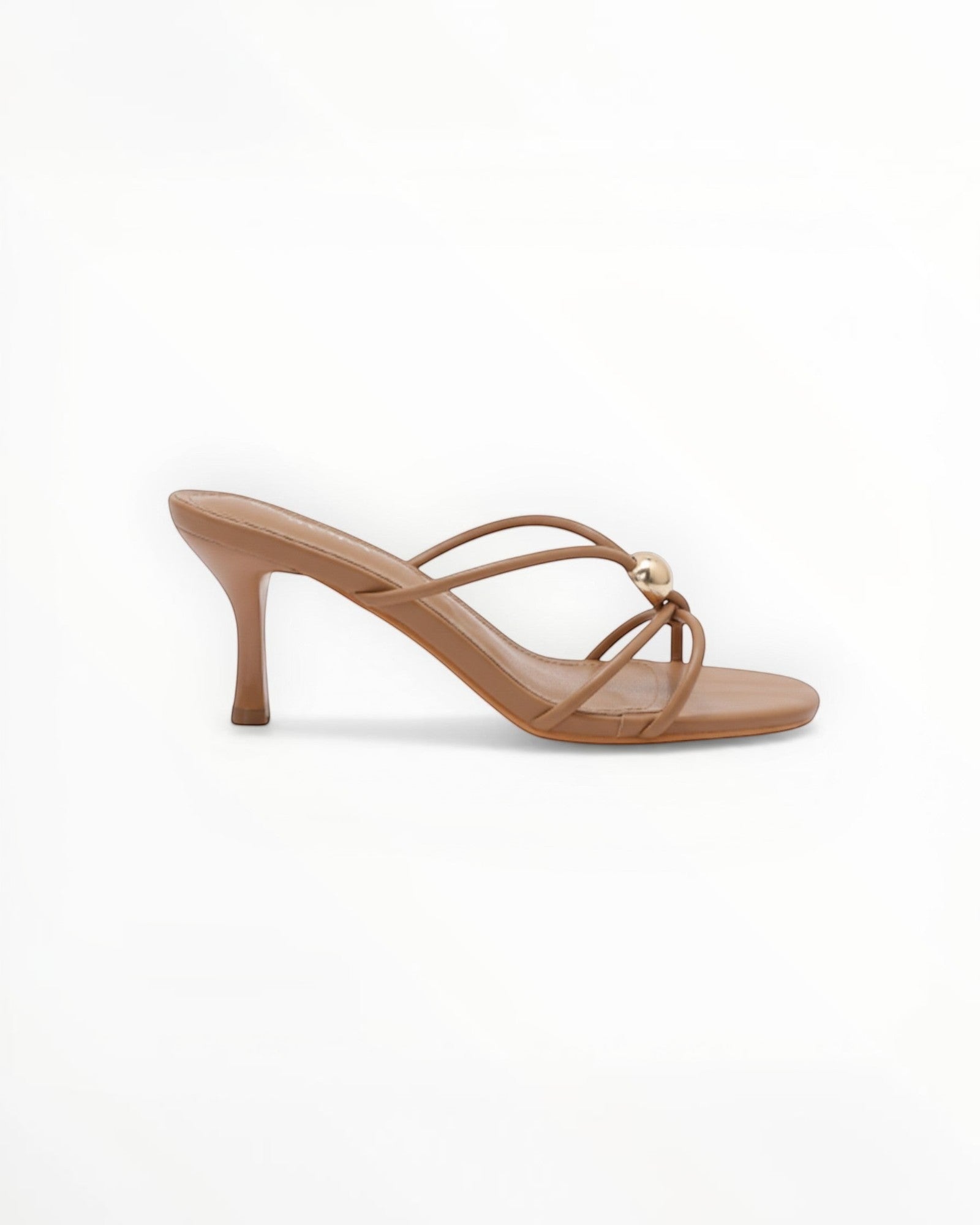 Mule Talon Fin Bride Tressée Cuir Synthétique – Joia Paris - Chaussure Femme - Joia Paris