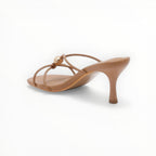 Mule Talon Fin Bride Tressée Cuir Synthétique – Joia Paris - Chaussure Femme - Joia Paris