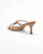 Mule Talon Fin Bride Tressée Cuir Synthétique – Joia Paris - Chaussure Femme - Joia Paris