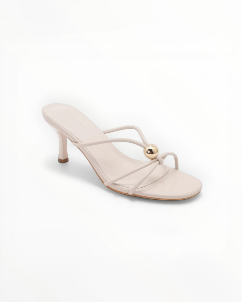 Mule Talon Fin Bride Tressée Cuir Synthétique – Joia Paris - Chaussure Femme - Joia Paris