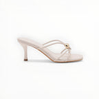 Mule Talon Fin Bride Tressée Cuir Synthétique – Joia Paris - Chaussure Femme - Joia Paris