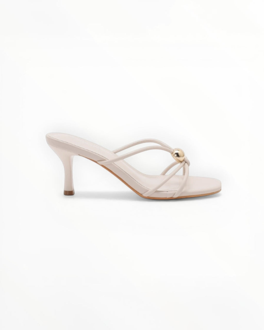 Mule Talon Fin Bride Tressée Cuir Synthétique – Joia Paris - Chaussure Femme - Joia Paris
