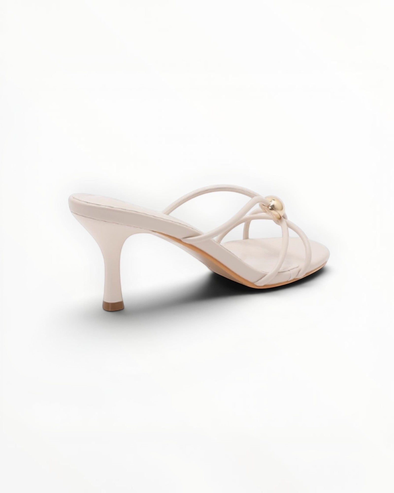 Mule Talon Fin Bride Tressée Cuir Synthétique – Joia Paris - Chaussure Femme - Joia Paris