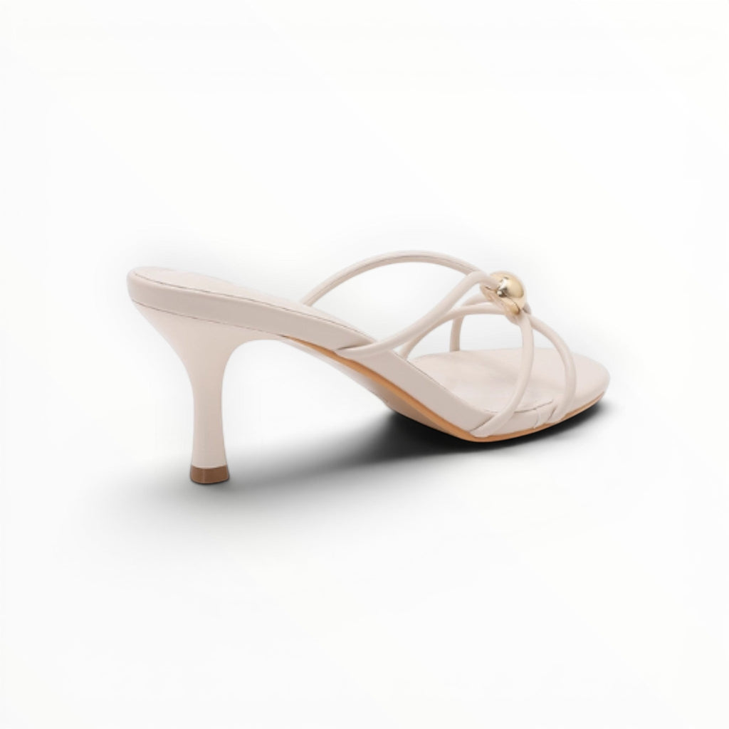 Mule Talon Fin Bride Tressée Cuir Synthétique – Joia Paris - Chaussure Femme - Joia Paris