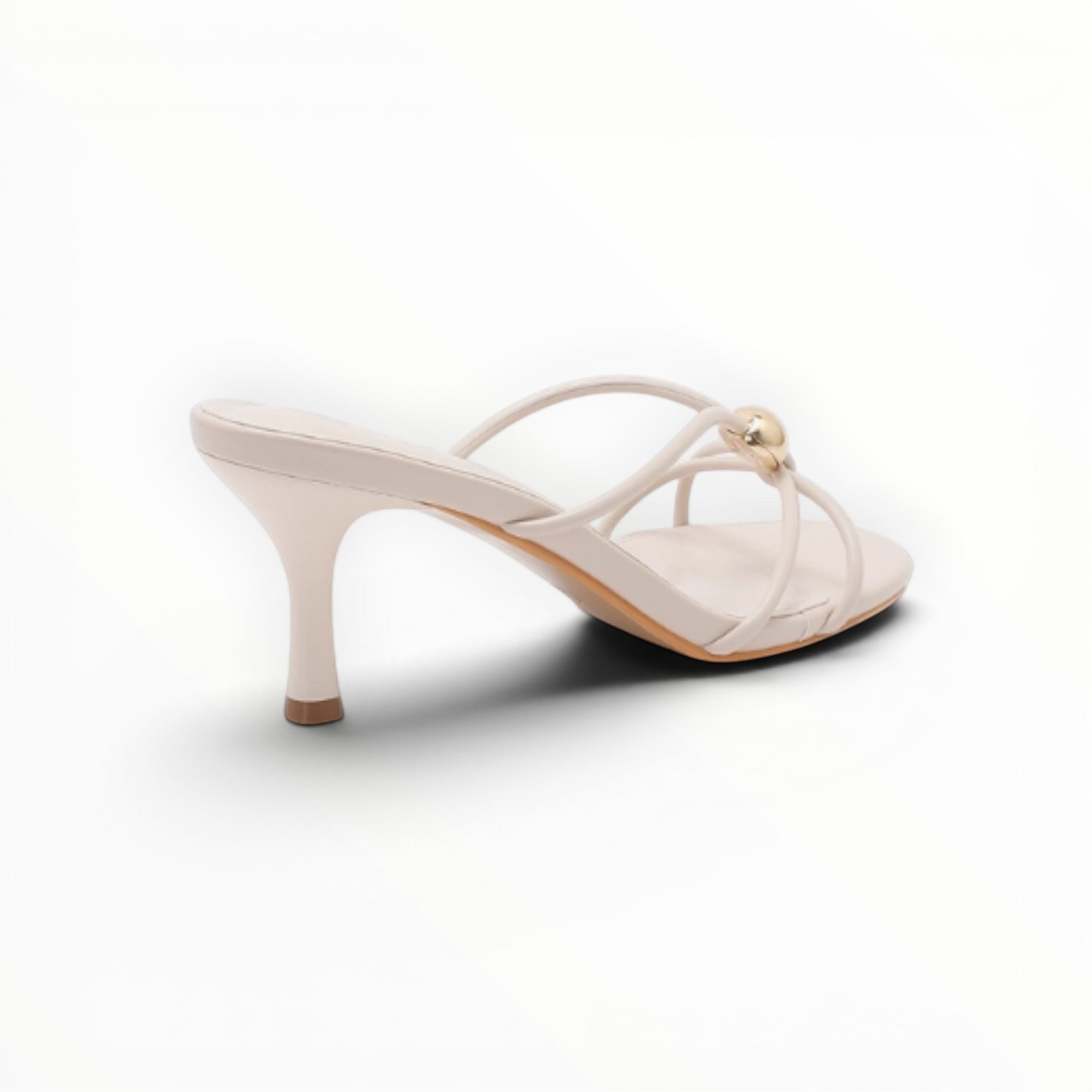 Mule Talon Fin Bride Tressée Cuir Synthétique – Joia Paris - Chaussure Femme - Joia Paris