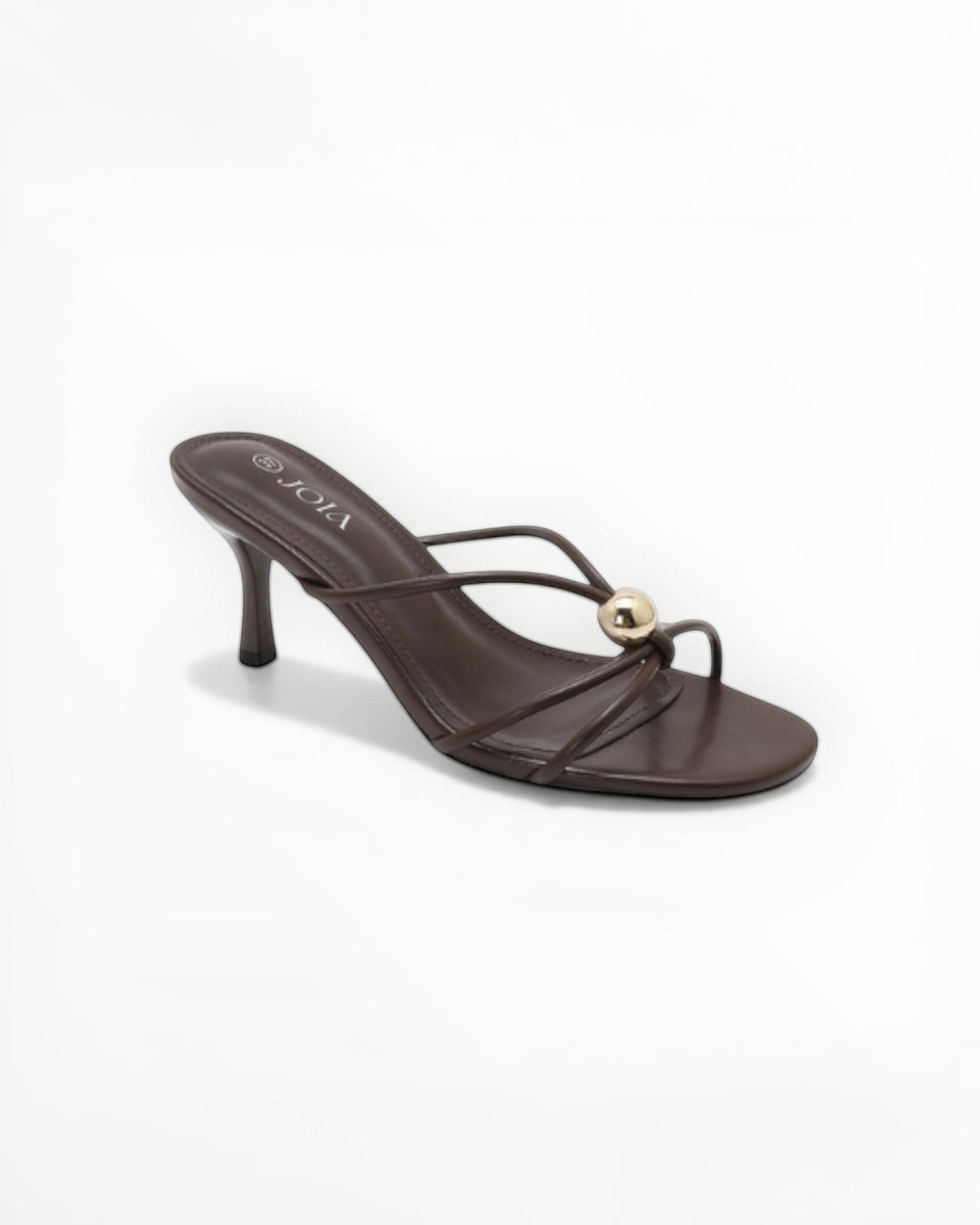 Mule Talon Fin Bride Tressée Cuir Synthétique – Joia Paris - Chaussure Femme - Joia Paris