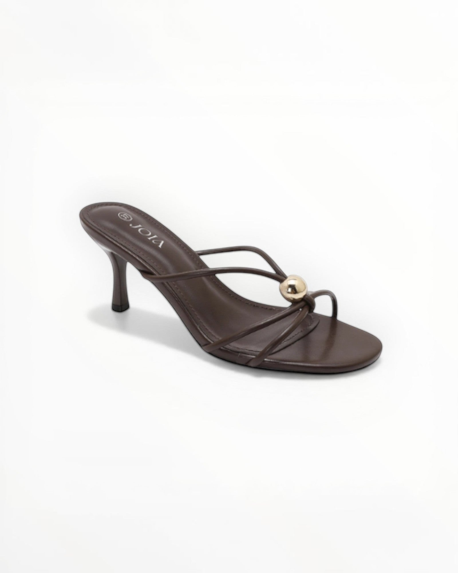 Mule Talon Fin Bride Tressée Cuir Synthétique – Joia Paris - Chaussure Femme - Joia Paris