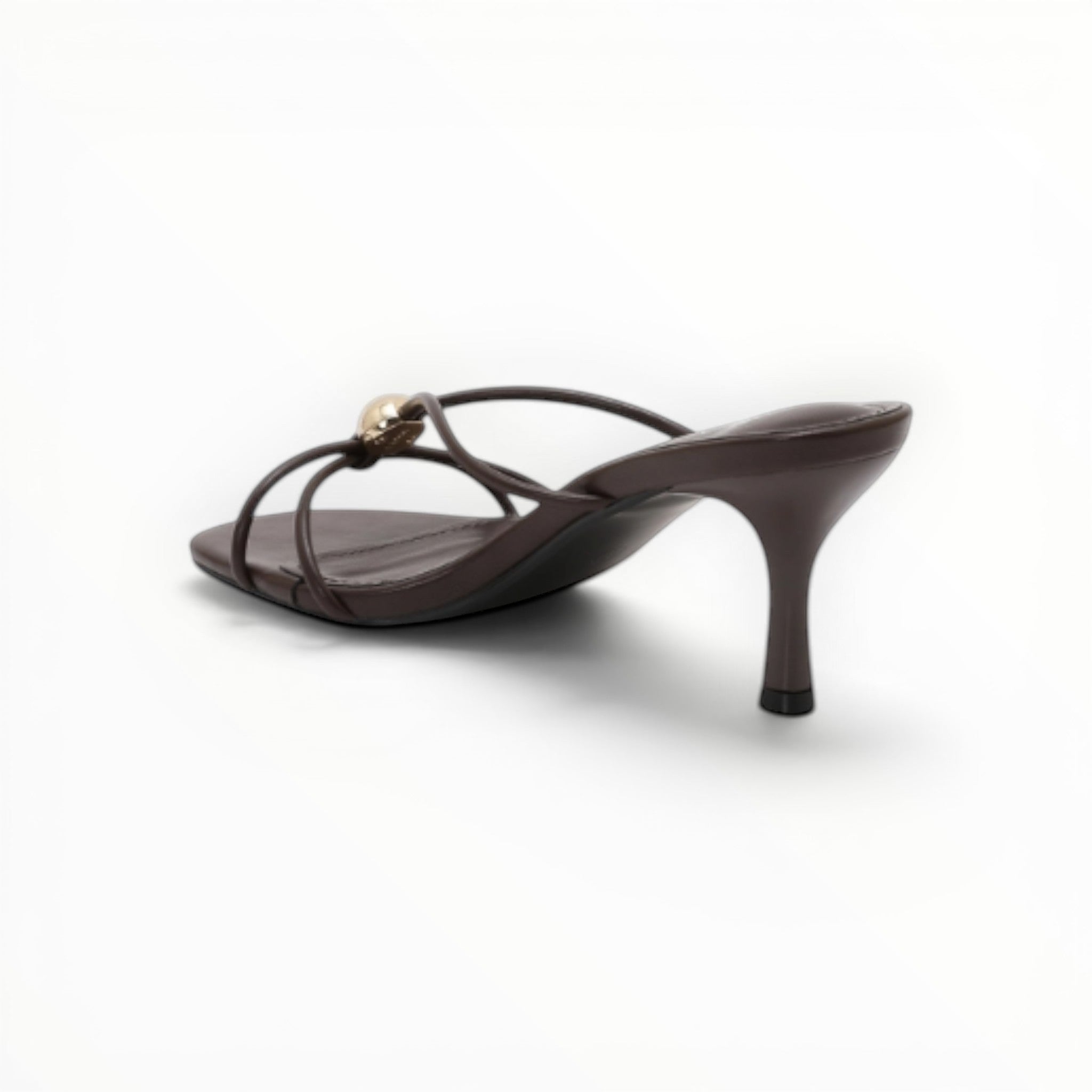 Mule Talon Fin Bride Tressée Cuir Synthétique – Joia Paris - Chaussure Femme - Joia Paris